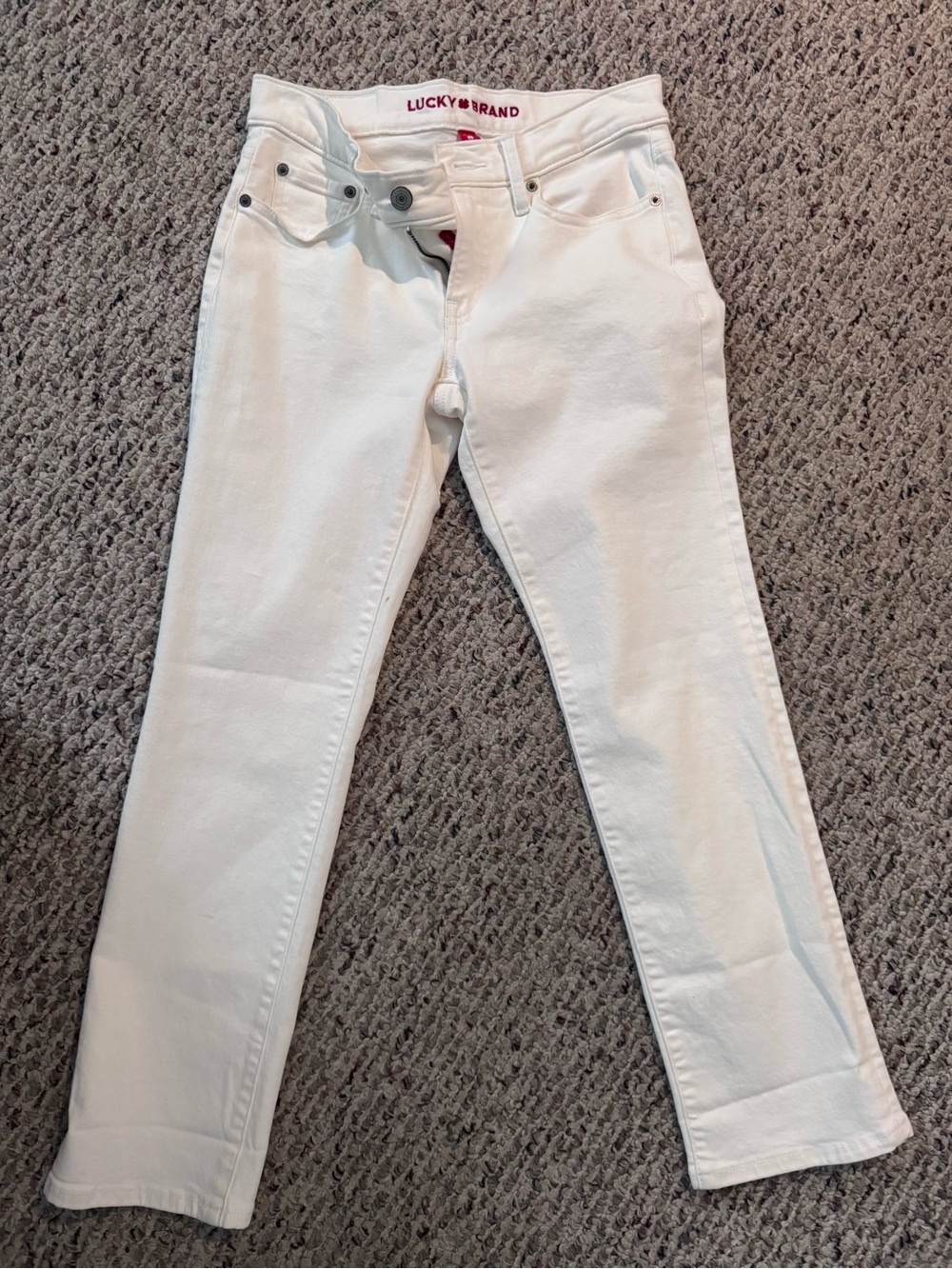 Lucky Brand Sweet Boot Crop Jeans
